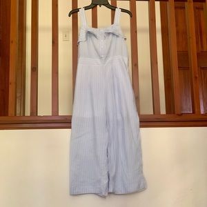 Blue and White stripped jumper from paper crane